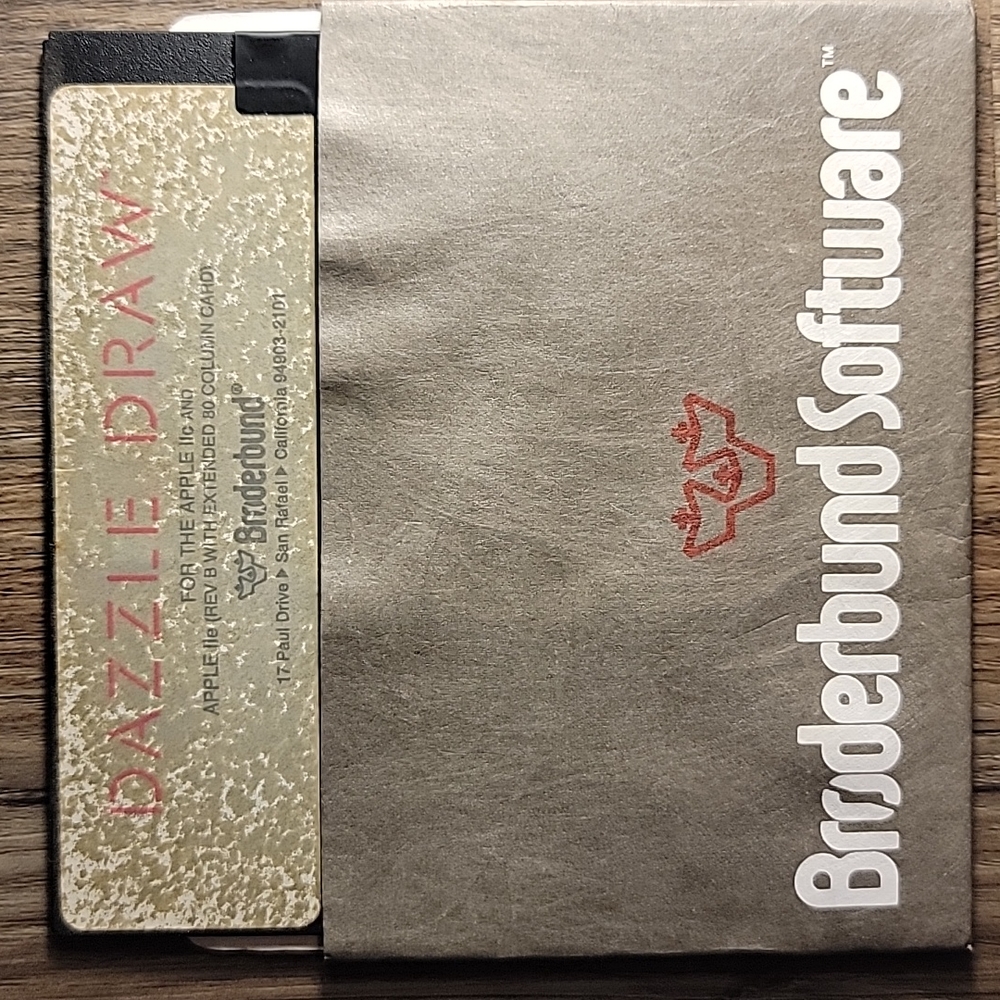 Dazzle Draw by Broderbund Software for Apple